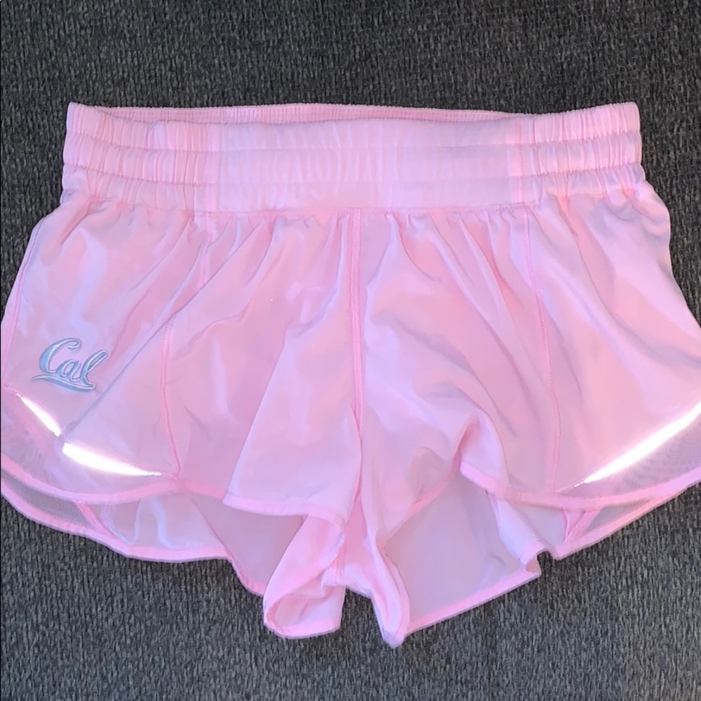 Pink Hotty Hot 2.5” Shorts with Cal embroidered